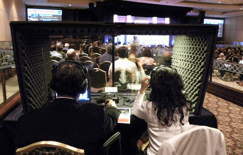 Simultaneous interpretation equipment