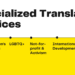 Specialized Translations by Skilled & Certified Translators