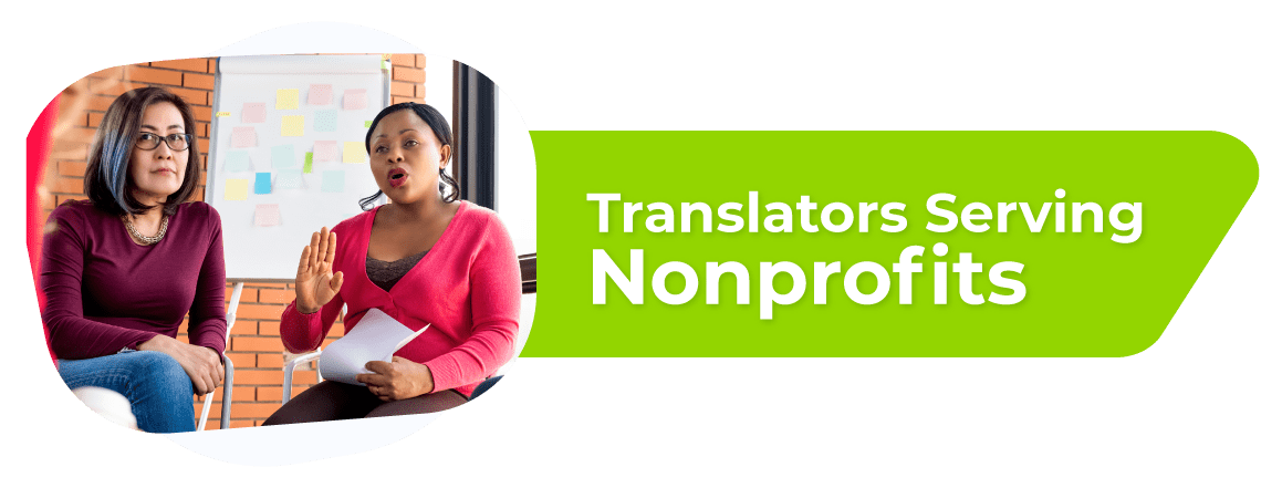 Translators Serving Non Profits